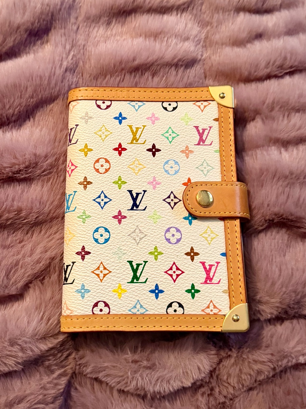 Louis Vuitton Multicolor Monogram Agenda Pm Cover